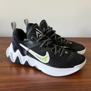 Nike Zoom Freak 2 Giannis Immortality Black White Basketball Shoes Men's 8.5